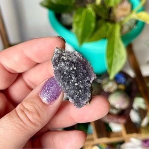 💜Druzy Raw Natural Amethyst Crystal Cluster Specimen💜